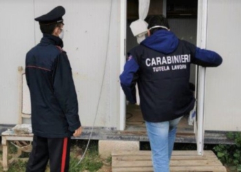 Controlli ai cantieri edili, il nucleo Carabinieri Ispettorato del Lavoro eleva ammende per 3600 euro