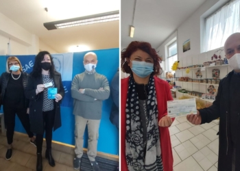 Non solo inclusione: ciCasco dona 1200 euro a Diamoci Una Mano e Senza Monete