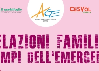 “Le relazioni familiari ai tempi dell’emergenza”, al via ciclo d’incontri con A.Ge