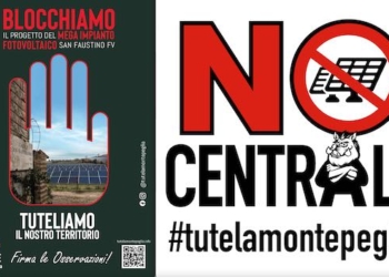 Rigetto definitivo del progetto fotovoltaico “San Faustino”. I ringraziamenti del Comitato Tutela Monte Peglia