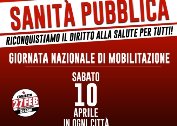Sanità pubblica, giornata nazionale di mobilitazione. Presidio anche a Orvieto