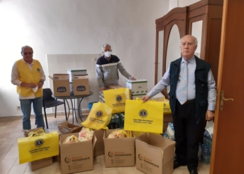 Il Lions Club Orvieto dona 380 kg di derrate alimentari al San Domenico Savio di Monterubiaglio