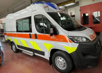 Ambulanza super equipaggiata donata della Fondazione Cassa di Risparmio di Orvieto al servizio 118 de S. Maria della Stella