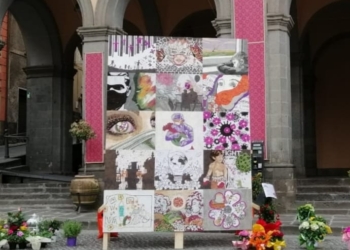 Presentato il mosaico floreale collettivo per festeggiare La Madonna del Fiore