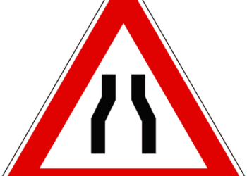 Restringimento carreggiata in Corso Cavour per lavori Italgas Reti