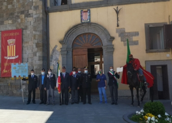“A cavallo per l’Italia”, la staffetta di AssoMilitari ha fatto tappa a Bolsena