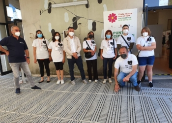 Volontari in campo per supportare il centro vaccinale “Casagrande” di Terni