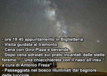 Stelle e Lucciole all’Oasi di Alviano