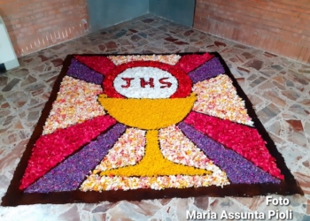 A Viceno tornano le infiorate per il Corpus Domini