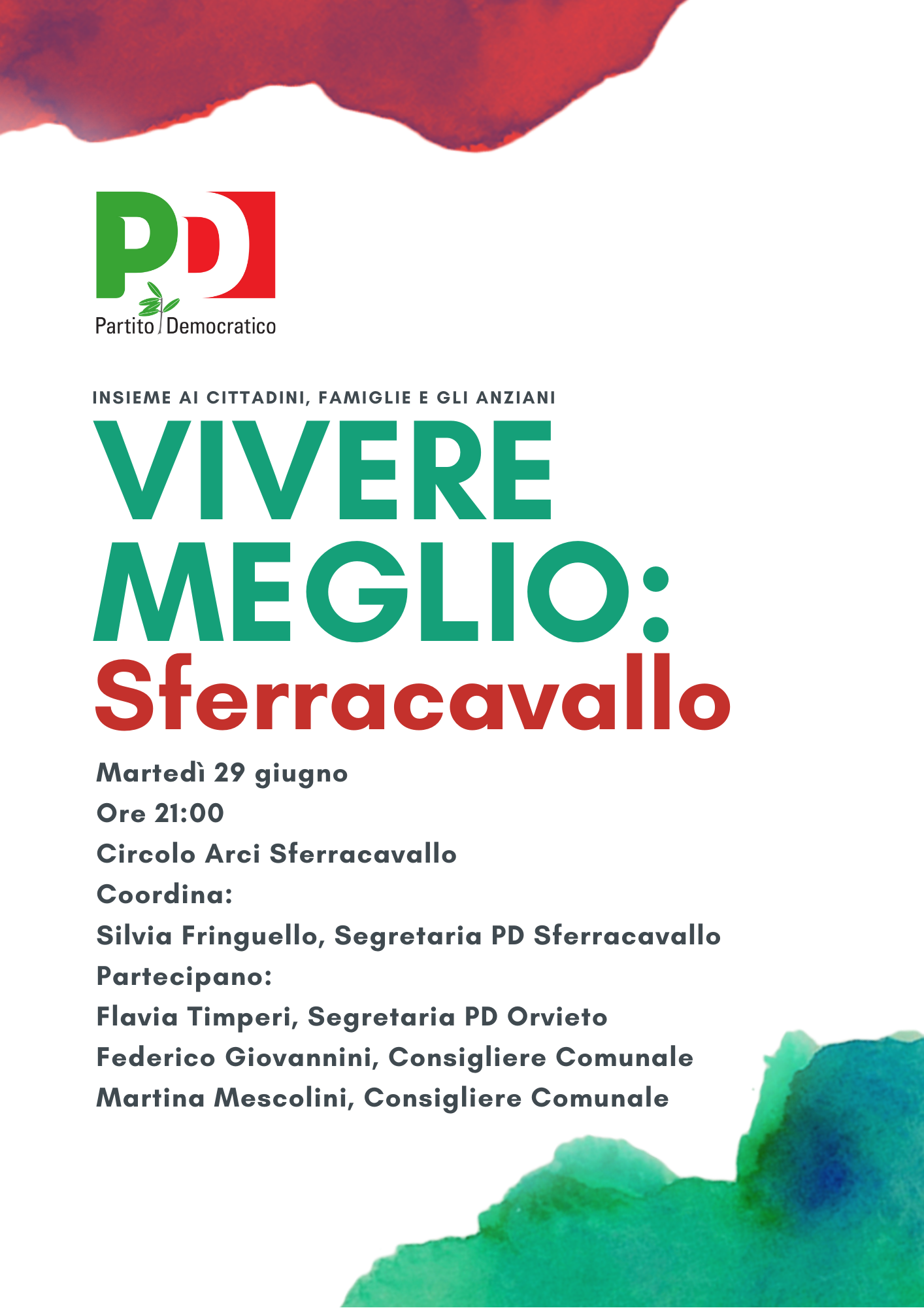 "Vivere meglio: Sferracavallo": il Pd si dedica all'esercizio dell'ascolto - Vimarsana News