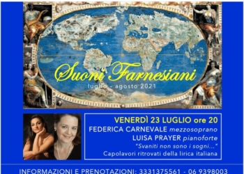 “Suoni farnensiani”, si parte il 23 luglio a Palazzo Farnese