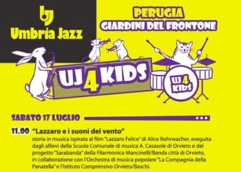 Scuola Casasole e Filarmonica Mancinelli a Umbria Jazz For Kids