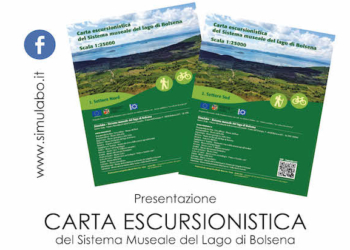 Si presenta la Carta Escursionistica del Sistema Museale del Lago di Bolsena
