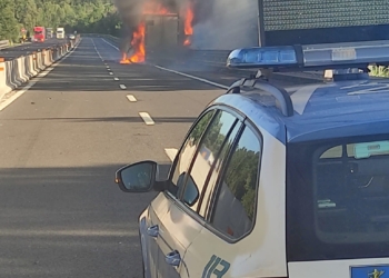A1 Milano-Napoli, tratto chiuso per mezzo in fiamme tra Fabro e Orvieto