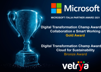 VETRYA premiata due volte nei “Microsoft Partner Awards 2021”