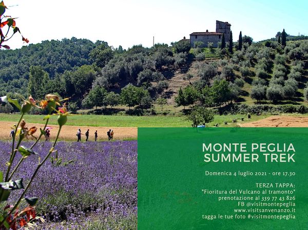"Monte Peglia Summer Trek", terza tappa: fioritura del vulcano al tramonto - Vimarsana News