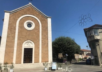 Processione ad Orvieto scalo per la festa di Sant’Anna