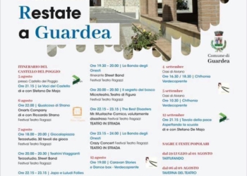 “Restate a Guardea”, appuntamenti dal 5 agosto al 12 settembre