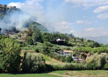 Zona della “Cannicella” bonificata nella notte. In corso di accertamento le cause dell’incendio