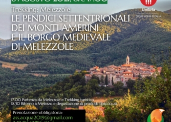 Escursione alle pendici settentrionali dei Monti Amerini e borgo medievale di Melezzole