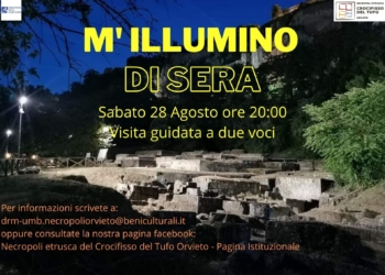 “M’illumino di sera” alla Necropoli del Crocifisso del Tufo