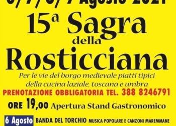 Al via la quattro giorni per la “Sagra della Rosticciana”