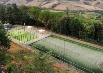 Terminati i lavori di realizzazione del campo da calcio in sintetico, illuminazione al led ed efficientamento energetico
