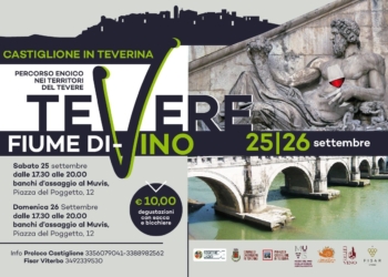 Un week-end dedicato alla Festa della vendemmia e Tevere Fiume Di-Vino