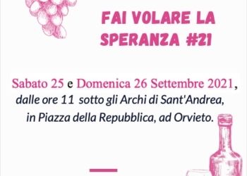 Anche quest’anno Orvieto Contro il Cancro non rinuncia al tradizionale appuntamento con “Fai volare la Speranza”