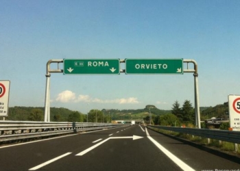 Lavori in autostrada, chiuso per 2 notti lo svincolo per Orvieto