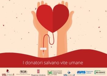 Donazione di sangue e plasma, l’Usl Umbria 2 in prima linea con l’apertura straordinaria domenicale
