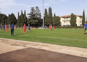 I ragazzi della Virtus Acquapendente battuti dal Valentano durante il precampionato