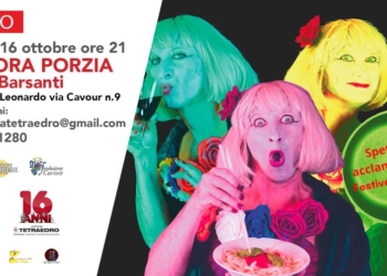 “La Cultura al Centro”, lo show “Signora Porzia” con Federico Barsanti arriva a Viterbo