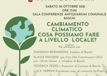 “Cambiamento climatico. Cosa possiamo fare a livello locale?”