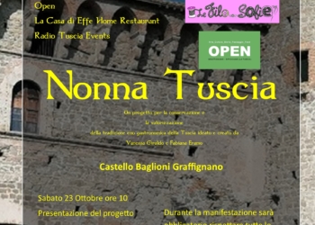 Al Castello di Graffignano arriva “Nonna Tuscia” un progetto per riscoprire la cucina tradizionale