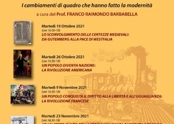 All’Unitre di Orvieto prende il via il corso “Bussola della Storia” con il prof. Barbabella