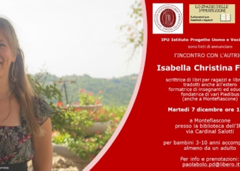 La Biblioteca IPU e il gruppo di lettura “Voci di carta” organizzano l’incontro con l’autrice Isabella Christina Felline