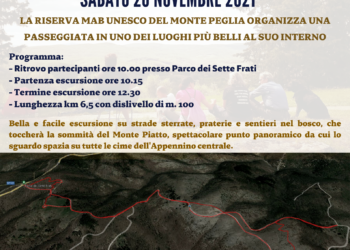 50° anniversario Riserve Mondiali Mab Unesco, passeggiata nelle aree protette della riserva del Monte Peglia