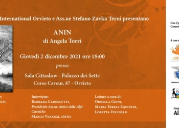 “ANIN” di Angela Torri, presentazione del libro con l’autrice