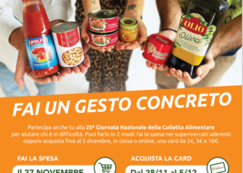 Torna in presenza la Giornata Nazionale della Colletta Alimentare