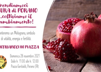 “Prendiamoci cura di Porano…coltiviamo il cambiamento! Incontriamoci in piazza”