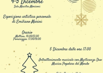 Fine settimana di arte e musica a cura dell’Associazione Berti Marini