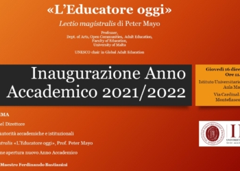 L’Istituto Universitario Progetto Uomo inaugura l’anno accademico 2021/2022 festeggiando i cento anni di Paulo Freire