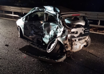 Incidente in A1 nei pressi di Orvieto causato dalla caduta di un’autovettura da una bisarca, rintracciato il trasportatore