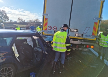 Incidente tra Fabro e Orvieto, uomo incastrato in auto. Trasportato in elisoccorso all’ospedale di Perugia