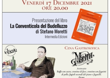 “La conventicola del Budelluzzo”, il libro di ricette a cura di Stefano Moretti si presenta a “Lo Scalo”