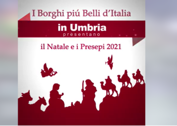Borghi più belli Umbria, presepi artistici e viventi in video promozionale per festività natalizie