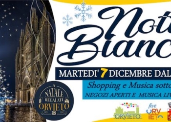 Shopping e musica sotto le stelle con la “Notte Bianca” sulla Rupe