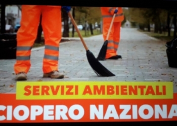 Sciopero nazionale addetti ai Servizi Ambientali. Avviso alla popolazione per lunedì 13 dicembre