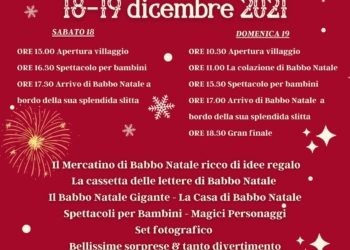Villaggio di Babbo Natale in Piazza degli Aceri a Ciconia